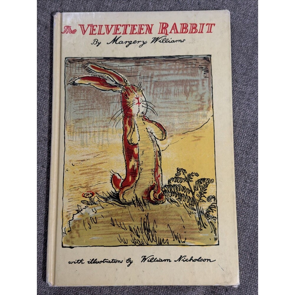 RARE ~ The Velveteen Rabbit Margery Williams Hardcover Book Club Edition 4095
